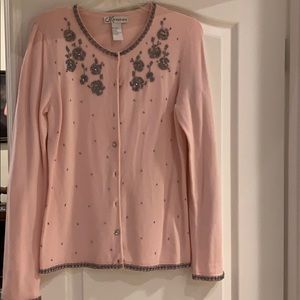 Dressy beaded sweater